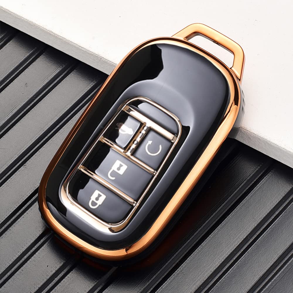 SANRILY Key Holder, Smart Key Case, Key Cover, Key Case for HONDA, New Vezel,