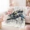 Popular Group A-ATEEZS Throw Summer Flannel Throw Blanket Soft Antistatic Washable KidFriendly Couch Bed