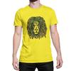 RASTA LION Głowa Koszulka Męska Damska T-shirty Top Jamajka Retro Rastafariański Reggae Marley Muzyka