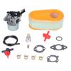 Carburetor Replacement Kit with Fuel Filter Spark Plug for 875 Exi 190 CC Lawn Mower