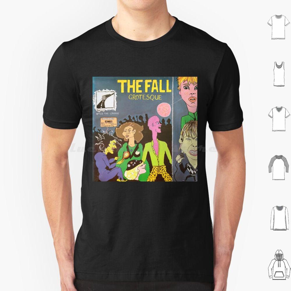 Grotesque T Shirt Big Size 100 Cotton Fall Mark Smith Grotesque Music Album Record Vinyl Band Artist