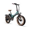 MIHOGO ONE Multi-Terrain Folding Electric Bike For Adult 750W 48V12.8+16Ah Battery City Commuting Electric Bicycle 20*4 Inch Fat Tires E-bike