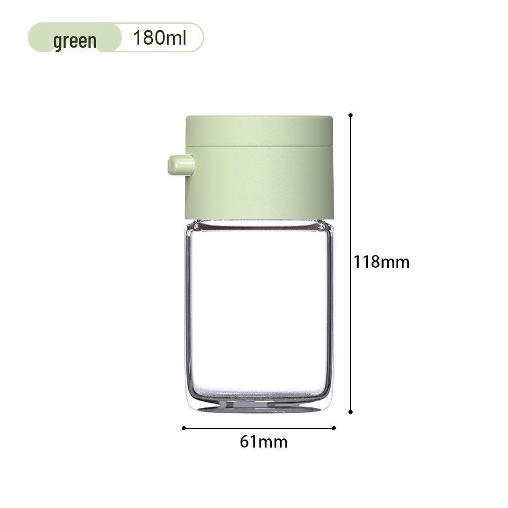 Press-Type Salt & Seasoning Control Bottle - Moisture-Proof, Sealed Jar for Household Kitchen