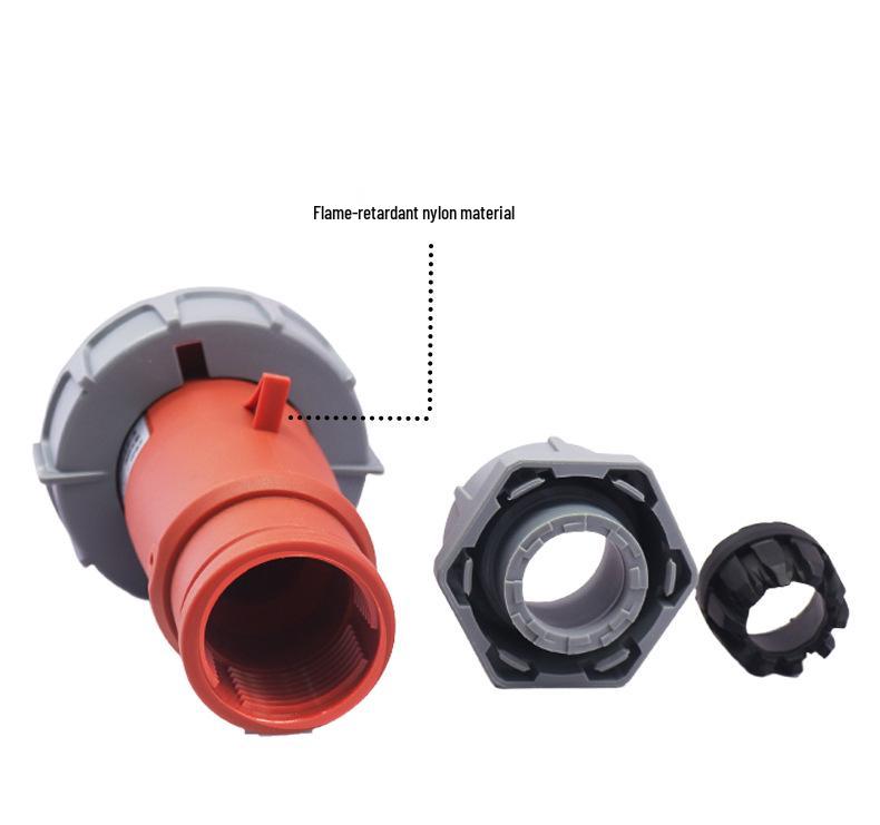 Marine 4-Pin 32A Generator Socket 380V 3H Terminal Special Plug