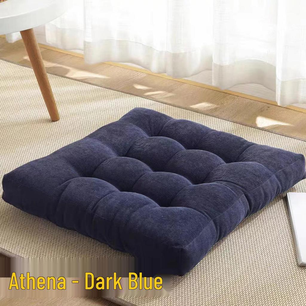 Thickened Corduroy Tatami Floor Cushion for Yoga and Waist Support