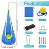 Chair Sensory Swing Chair Kids Pod Swing Seat Portable Hammock Chair Swing with Inflatable Pillow Hanging Hammock Max 200kg