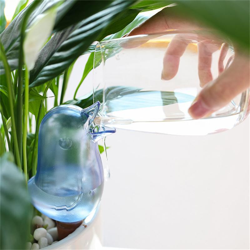 Garden Automatic Watering Tool Cute Birds Indoor Drip Irrigation Watering System Kit Potted Plant Waterers Spike For Plant