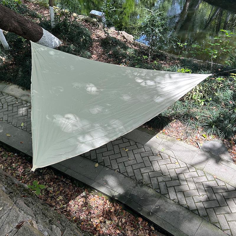 Triangle Sunshade Canopy: Water-Repellent Outdoor Awning for Home & Courtyard