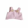10cm Doll Outfit Handmade Overalls Cute Designs Soft Toy Suspender Trousers for Hobbyists Black