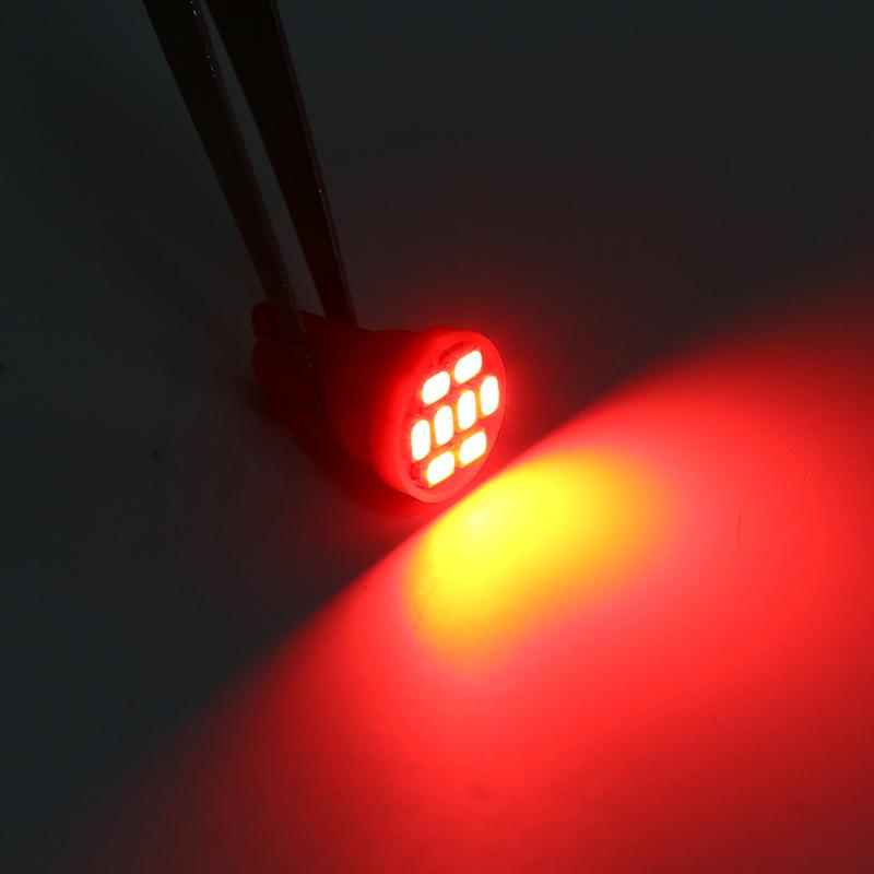 10 τεμ. T10 Led W5W Αυτοκινήτου Λαμπτήρας Σφήνα Στάθμευσης Ενδεικτικές λάμπες Dc