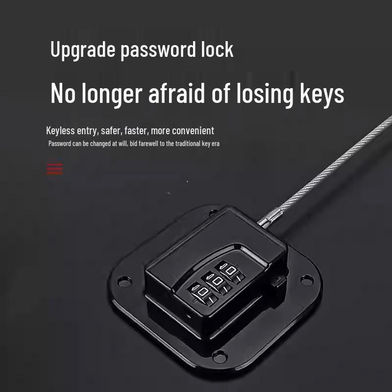 FJF Child Safety Lock for Fridge and Window - No-Drill Latch