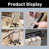 28pcs Adjustable Dovetails Marking Gauges Set Dovetails Template with Metric & Inches  scale  for Woodworking Projects