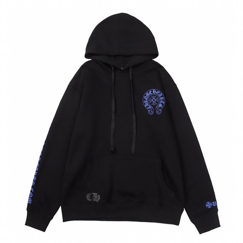 819 CHROME HEARTS Herbst und Winter 2026 Neu Übergröße Klassischer Stil Logo Kapuzenpullover, Geeignet für Paare zum Tragen