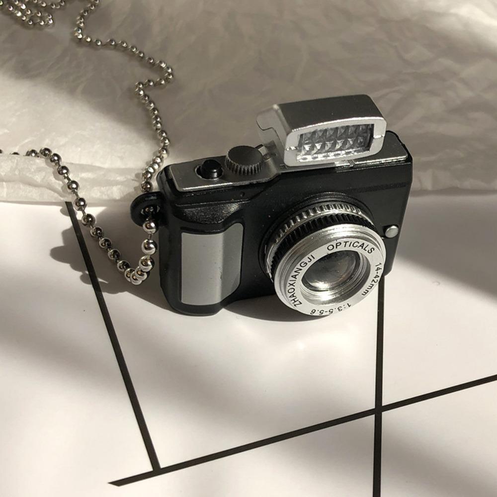 Camera Pendant Necklace 2026 New Kpop Hip-Hop Simple Personality Women Men Punk Y2K Charms Jewelry Accessories