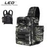 LEO Fishing Tackle Bag Fishing Lure Bait Chest Pack Shoulder Backpack Waterproof Outdoor Hunting Camping Fishing Sling&Backpack