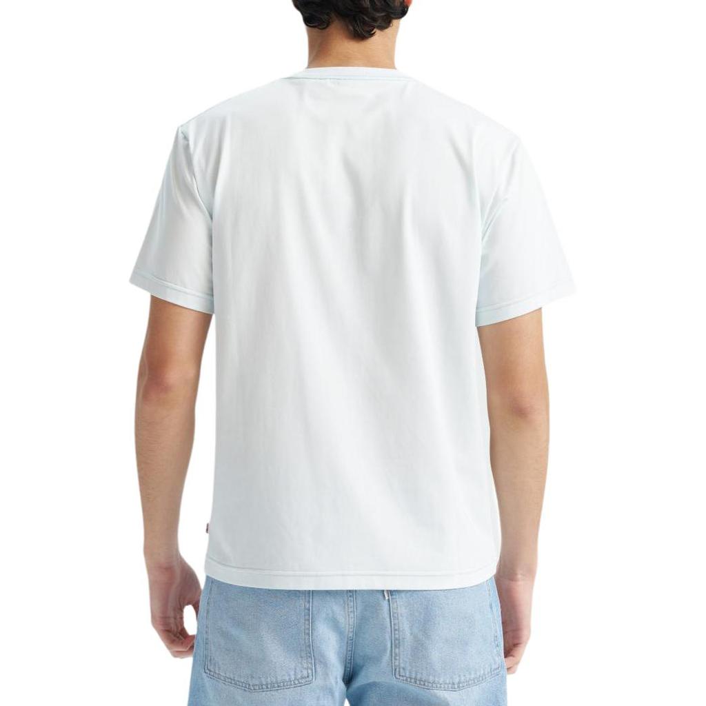 Levis Comfortable Casual Letter Logo Round Neck Short Sleeve T-Shirt Men T-Shirts 001AM-0005