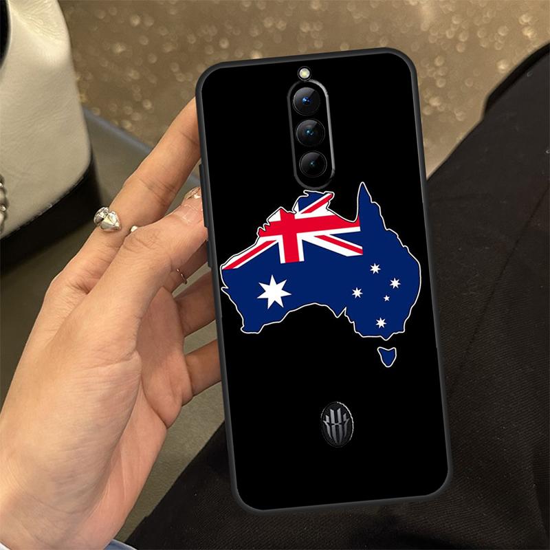 

Australia Flag Case For ZTE Nubia RedMagic 10 Air 6 7 6S 7S Pro RedMagic 10S 9S 8S 8 9 10 11 Pro Plus Cover Red Magic 5S