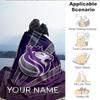 1PC Custom Name Blanket Kings Basketball Flannel blankets Patterns Throw Blanket All-Season Soft Gift for Couch, Bed, Camping, Birthday gifts