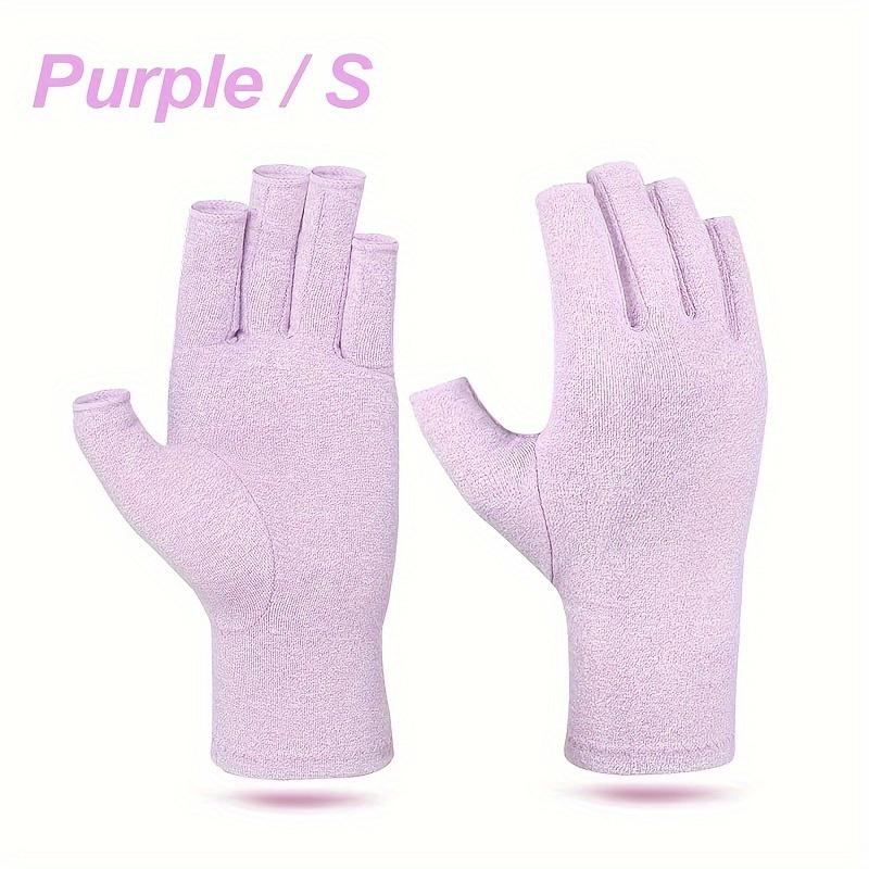 Fingerless Compression Gloves with Thumb Support, Unisex, All-Day Comfort, Lightweight, Material, Hand Wash Care - Sizes Available