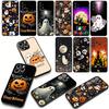 for Apple iPhone 16 15 14 Plus 13 12 Mini 17 Pro Max + ProMax 16E Air 15+ Cover Case Little Ghost With H-Halloweens Pumpkin