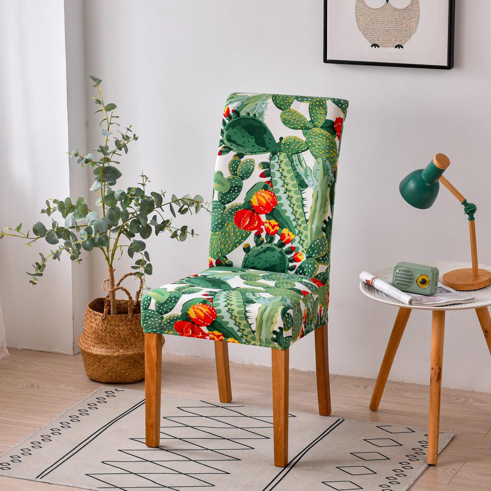 

Комплект чехлов для стульев высокой плотности, цельный, тянущийся на четыре сезона, для офисных и компьютерных стульев Universal Chair Cover