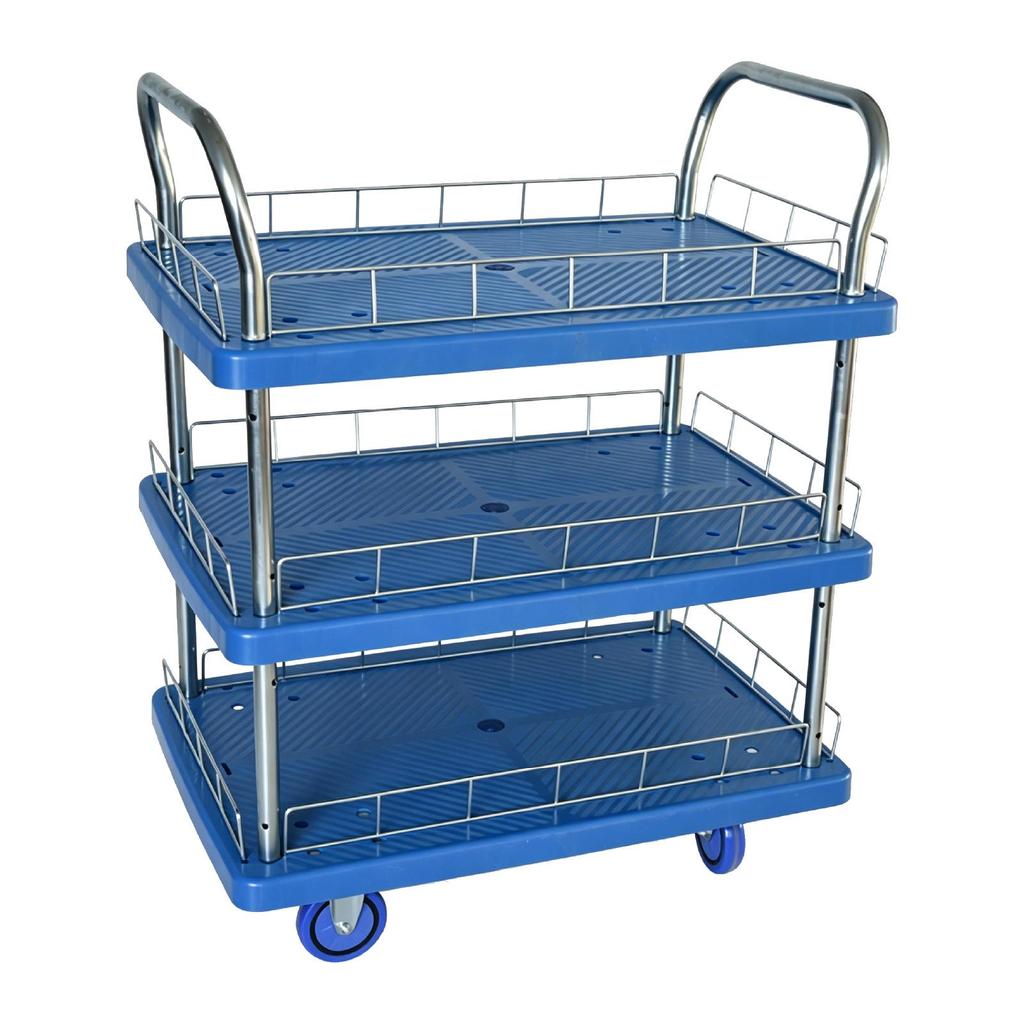 Portable Folding Handcart for Warehouse and Household Use