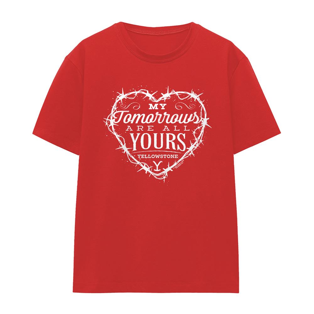 Yellowstone Womens/Ladies My Tomorrows Are All Yours Rip & Beth T-Shirt