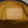 LOUIS VUITTON 2005 M95048 Monogram Denim Baggy GM Handbag blueUsed