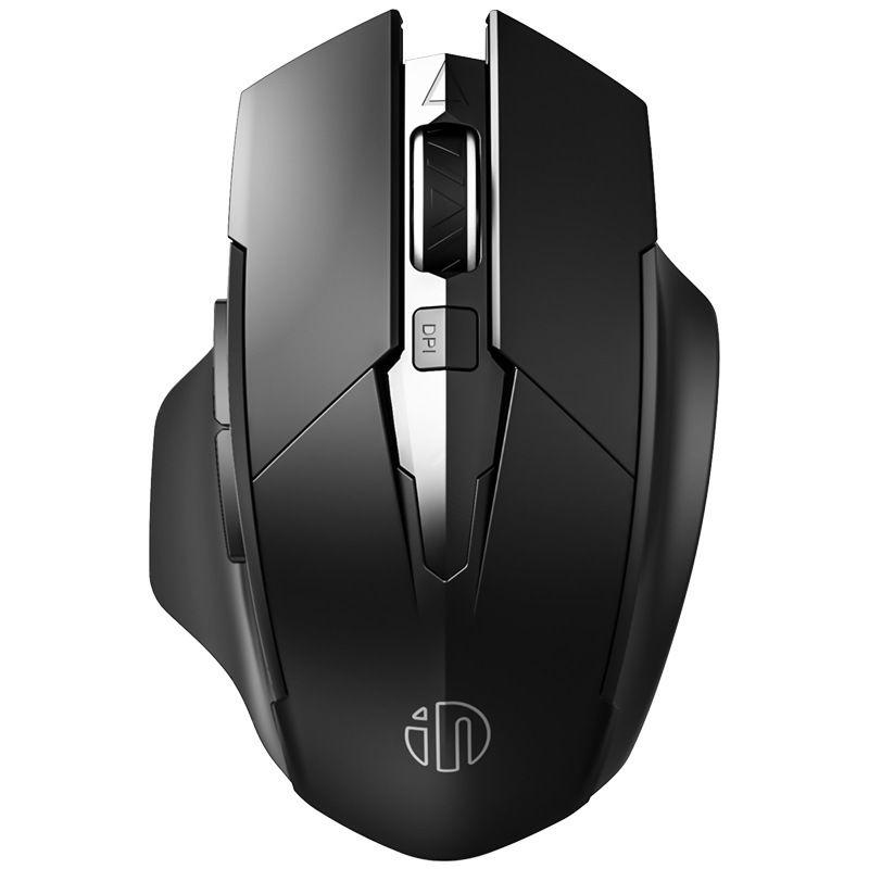 

Беспроводная игровая мышь Перезаряжаемые бесшумные мыши 2.4G Оптическая для ноутбука Офис Бизнес GZW чёрный