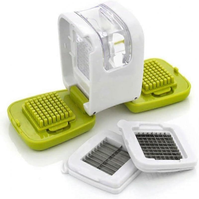 Garlic Grinder Aid Press Box, ABS Plastic Stainless Steel Garlic Chopper Crusher Garlic Mincer Ginger Presser