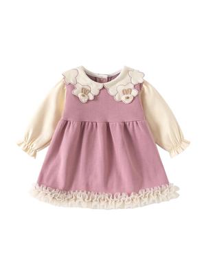 Spring & Autumn Princess Mesh Dress for Girls – Cute, Fashionable Children's Doll Dress