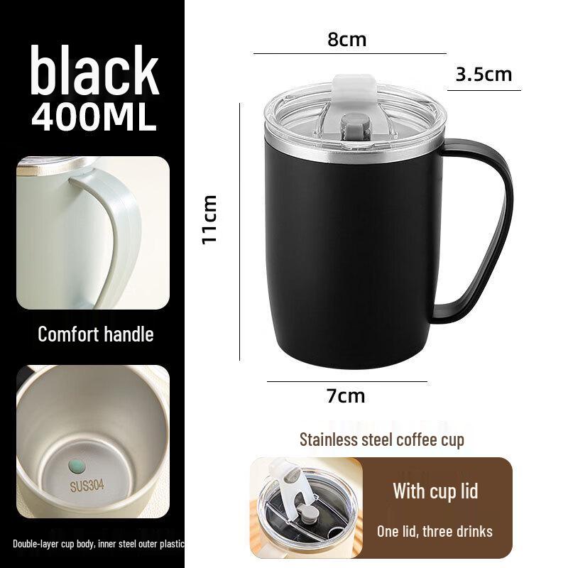 YIXI Luxury Stainless Steel Toothbrushing Mugs
