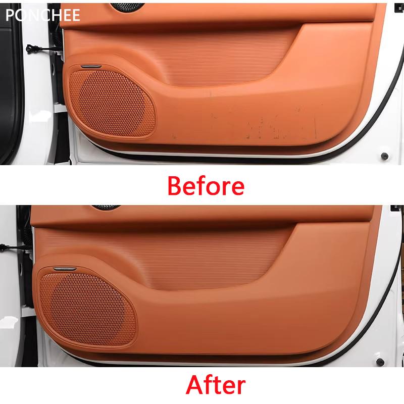For GAC AION V 2025-2026 Door Kickpad Interior Door Panel Protective Sticker Automobile Modification Supplies Dirt-resistant