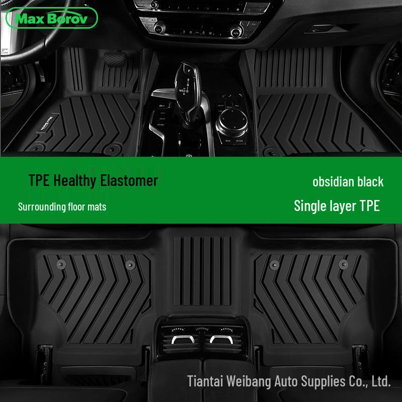 TPE Car Floor Mats for Tank 300/400 HI4-T/Z/500/700 New Energy Vehicles