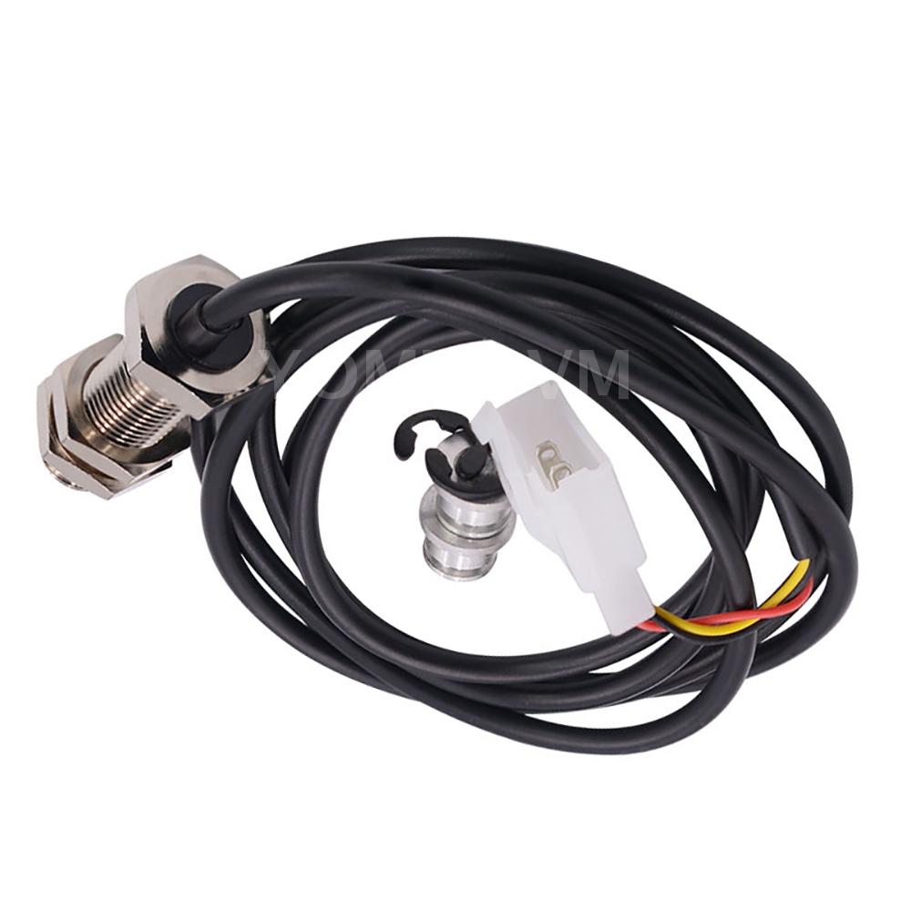 Motorcycle LCD Digital Speedometer Tachometer Speed Gauge Oil Level Meter Universal For Honda Ymaha Suzuki Harley DC12V
