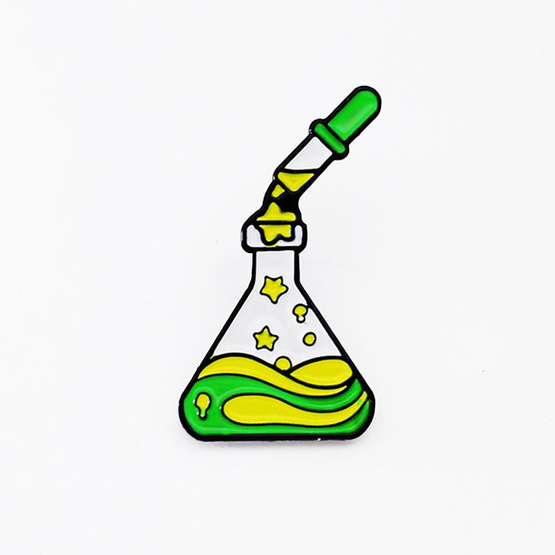 Creative Science Experiment Brooch: Microscope, Beakers, Droppers Combo