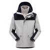 Unisex Winter Hooded Waterproof Windproof Three-in-One Mountaineering Jacket