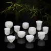 Mutton-Fat Jade White Porcelain Master Tea Cup