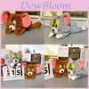 Cartoon Tom And Jerry Plush Pencil Case With Soft Material For Students And Giftgiving