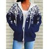 Women's 3D Zipper Hoodie