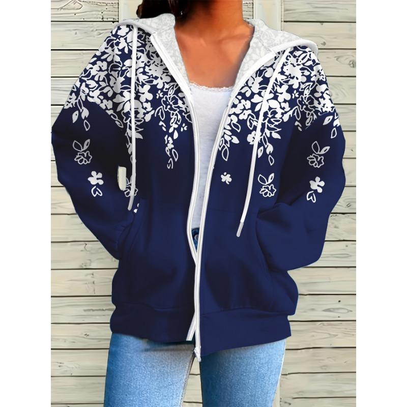 Women's 3D Zipper Hoodie