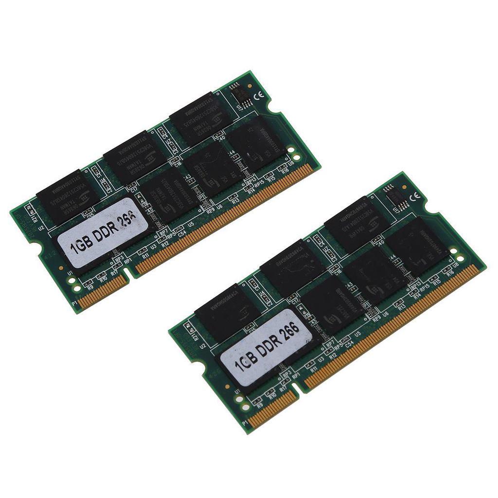 Buy Memory 2x 1GB 1g Memory RAM Pc2100 Ddr Cl2.5 DIMM 266mhz 200-pin ...