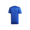 adidas T Shirts Men's Blue Crew Neck Moderate Straight Fit CF1037