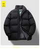 Men's Trendy Winter Stand Collar Cotton Jacket - Thick, Warm, and Comfortable Long Sleeve Sports Jacket