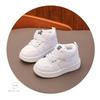 Kindersportschuhe Jungen und Mädchen Board-Schuhe 2022 Frühling und Herbst Jungen Babyschuhe einzelne Schuhe Kleinkindschuhe kleine weiße Schuhe