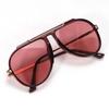 Personalized box sunglasses, new European and American retro fashion trendy driving UV-proof sunglasses