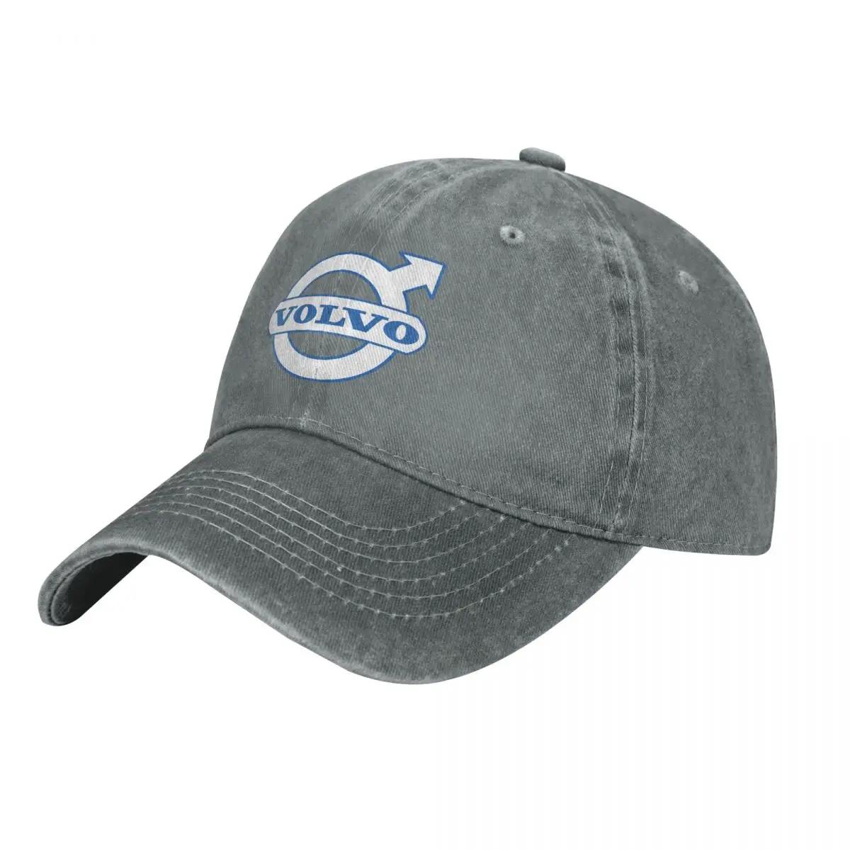 Volvo Auto Baseballpet voor Mannen Katoenen Petten Verstelbare Pet Modieuze Casual Pet Vrachtwagenchauffeurs Pet Voor  XC40 XC60 C30 C70 S40 S60 S80 grijze kleur