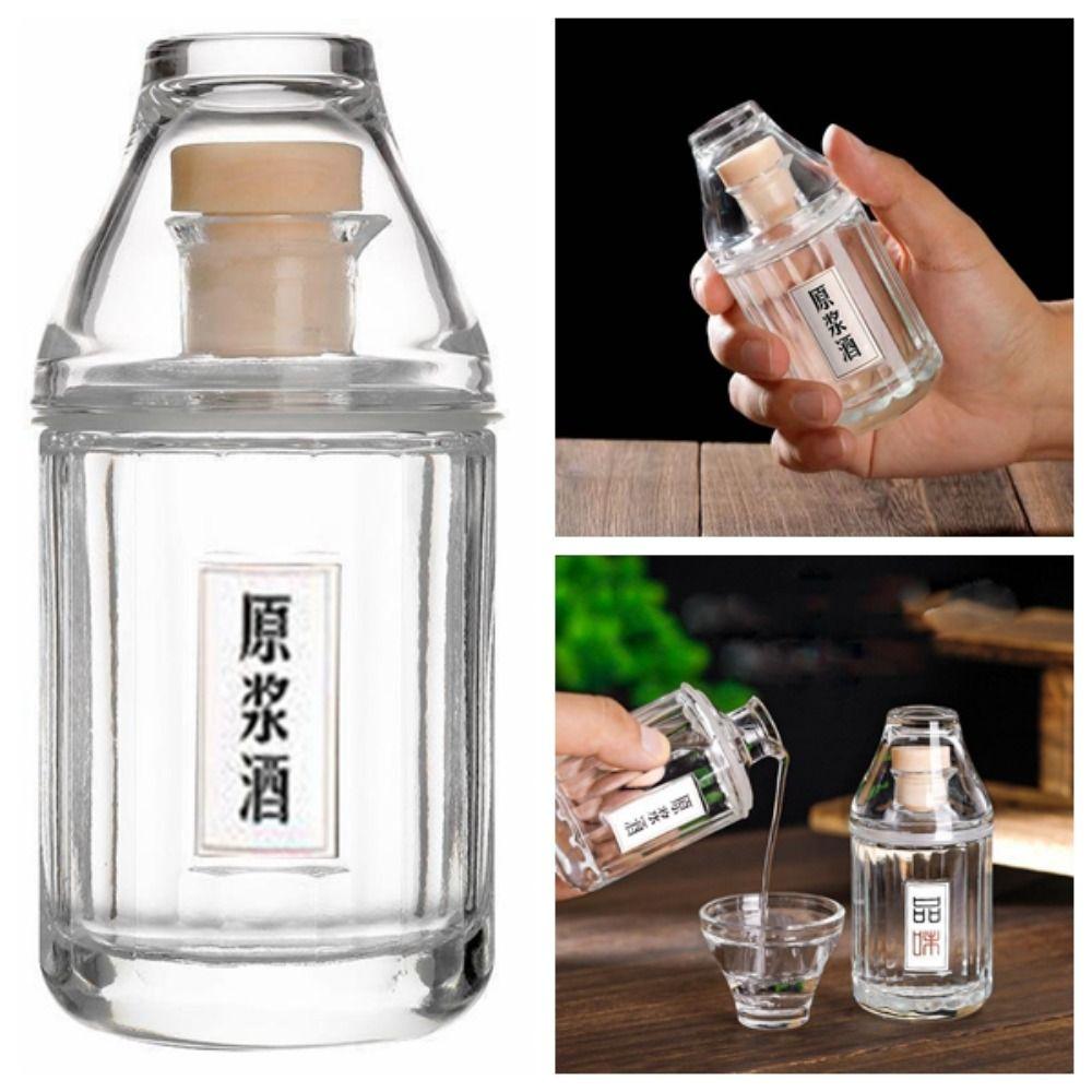 100ML Wine Decanter Clear Wine Bottle Barware Whiskey Decanter  Scotch