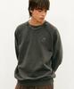 GAKKAI UNIONS Cut-Out Raglan Pigment Sweatshirt Charcoal