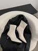 Fashion Aphixta Black Back Zipper Sexy Women Ankle Boots Spike Heel Pointed Toe Lady Footwear Shoes Women zapatos mujer 2025 tendencia